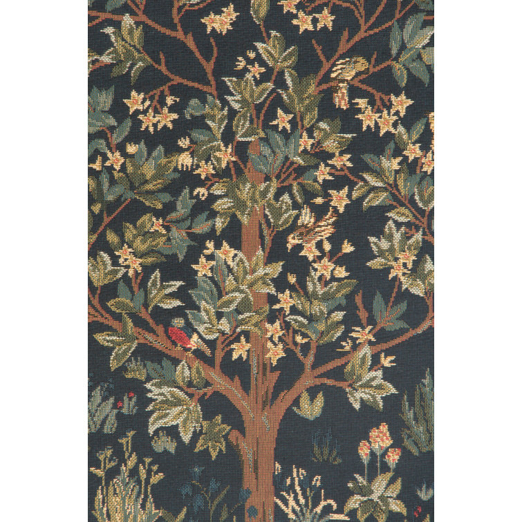 Charlotte Home Furnishings Tree Of Life I European Tapestry Wall